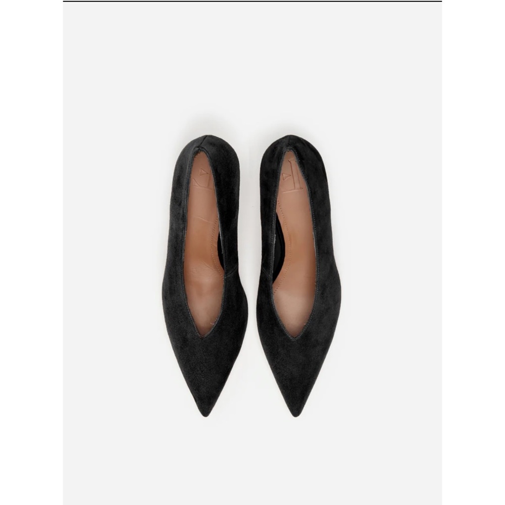 Flattered Fabienne Black Suede shoes. ABSOLUTELY beautiful!